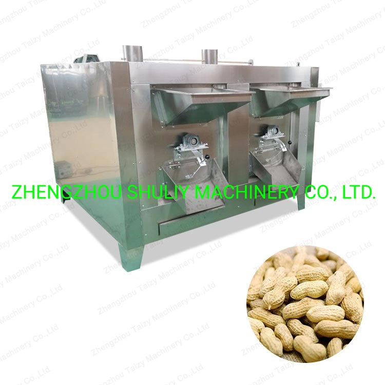 Commercial Drum Rotary Peanut Roasting Machine /Walnut Roaster /Nut Roasting Machinery From Camy