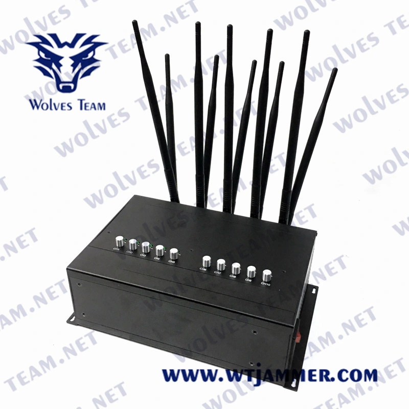 CDMA/GSM/Dcs/PCS/2g/3G/4G GPS WiFi 5g Signal Jammer Conference Room 50 Meters Range