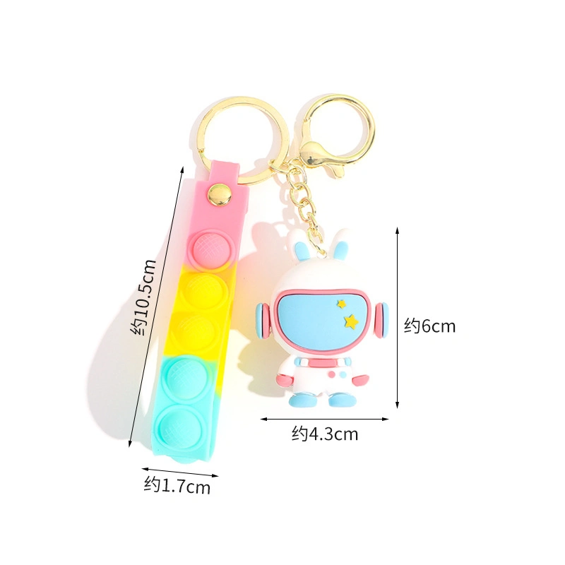 Wholesale/Supplier Creative Cartoon Anime 3D Key Ring Student Bag Pendant Key Chain