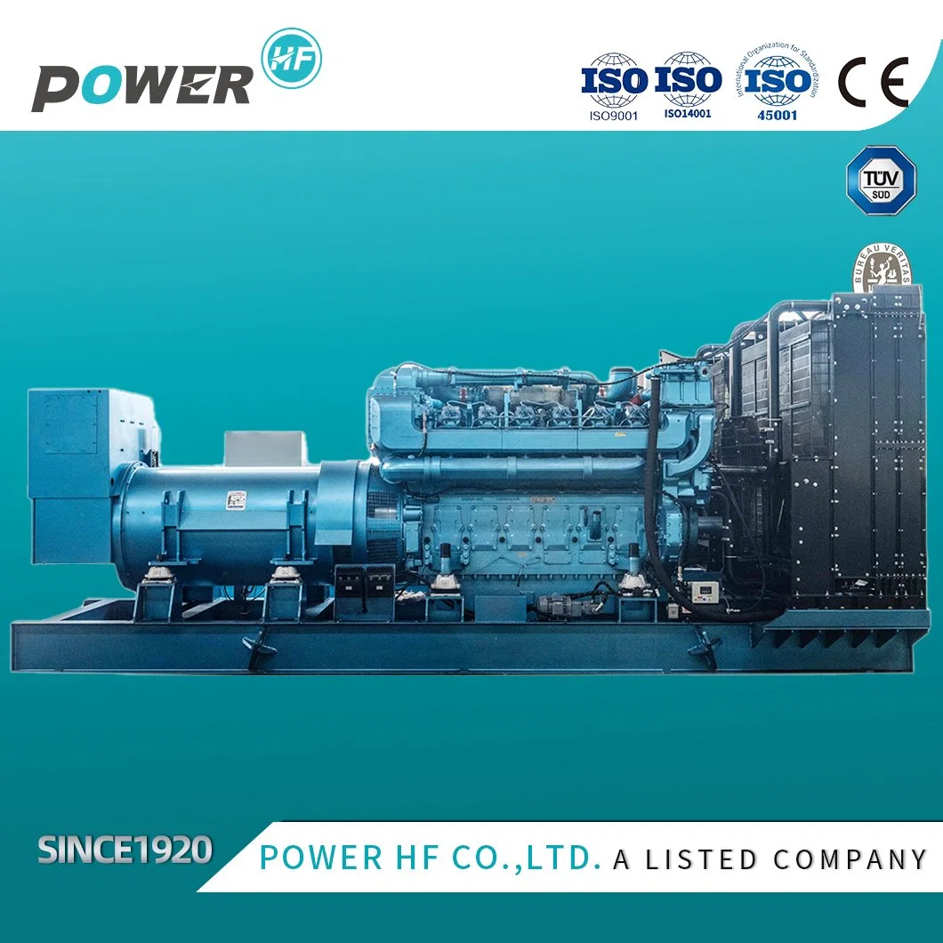 2250kVA/2500kVA/1800kw Diesel de alto voltaje del generador de potencia con una fuerte capacidad de adaptación a la Meseta y altitud Environment-Friendly Fuente de alimentación automática