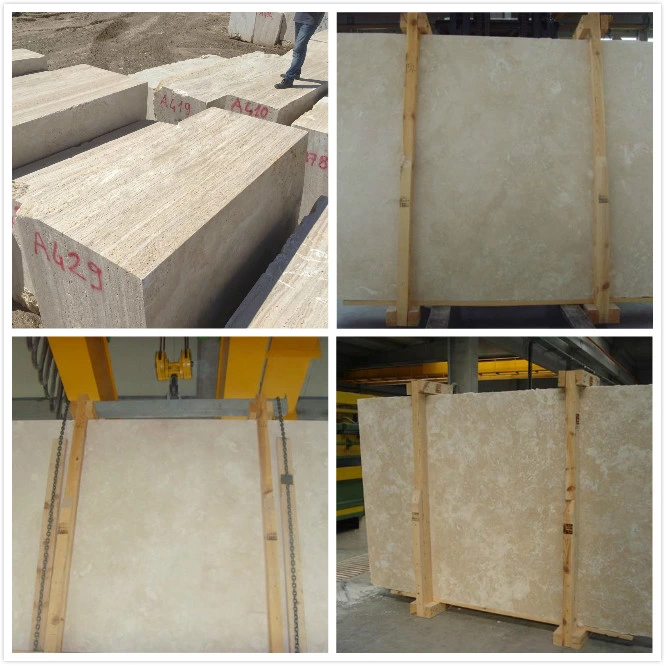 China Natural Hot Light Beige Travertine, Travertine Floor Tile