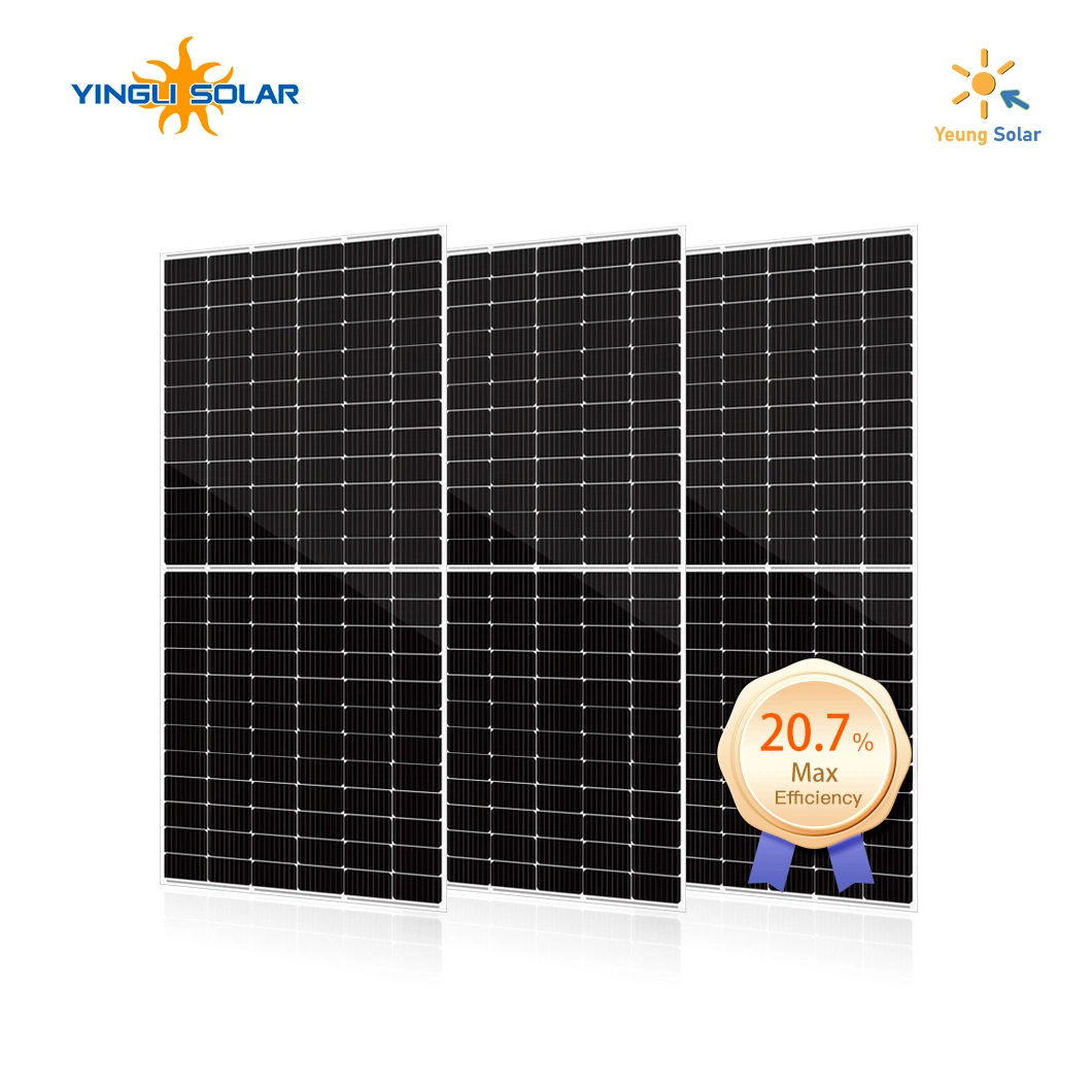 Mejor calidad buen Precio nivel 1 Yingli 435W 440W 450W Mono Solar Panel módulo Solar sistema de Energía Solar proyecto con CE, TUV.