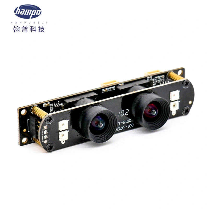 1080P Wide Angle Synchronization Stereo Webcam Dual Lens 2MP 30fps USB Camera Module 3D Video Vr Virtual Reality