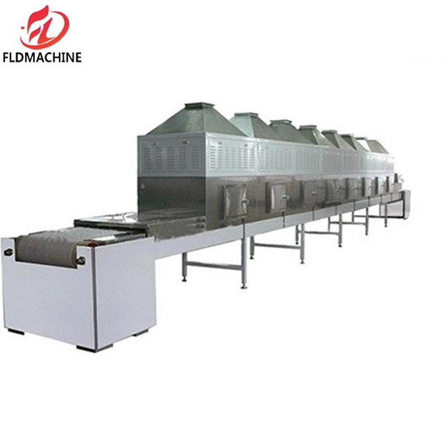 Industrial Microwave Tea Leaf Drying Sterilization Machine