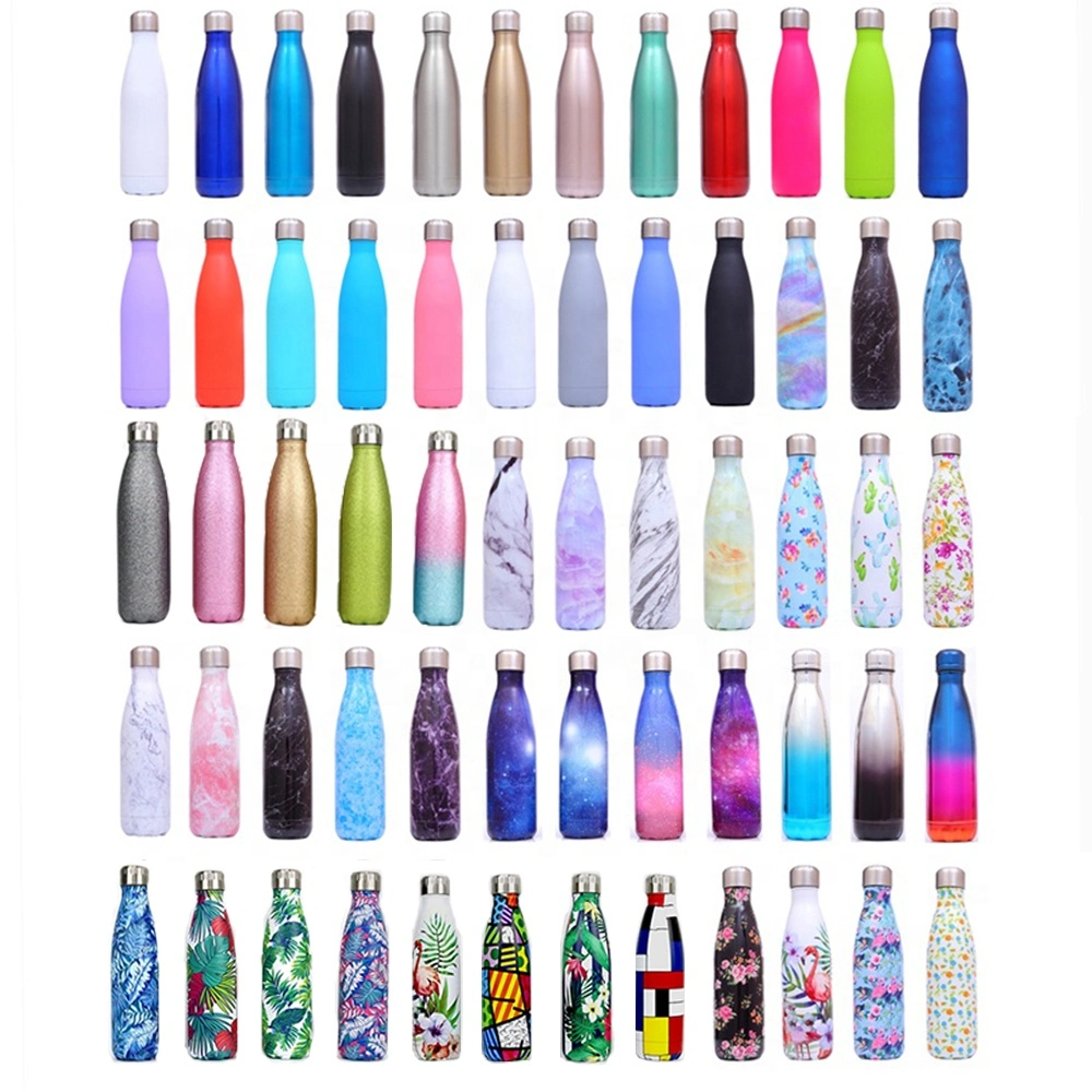 Ready to Ship Customized Double Wall Vacuum Eco Friendly Insulated Gym Stainless Steel Sports Water Bottles