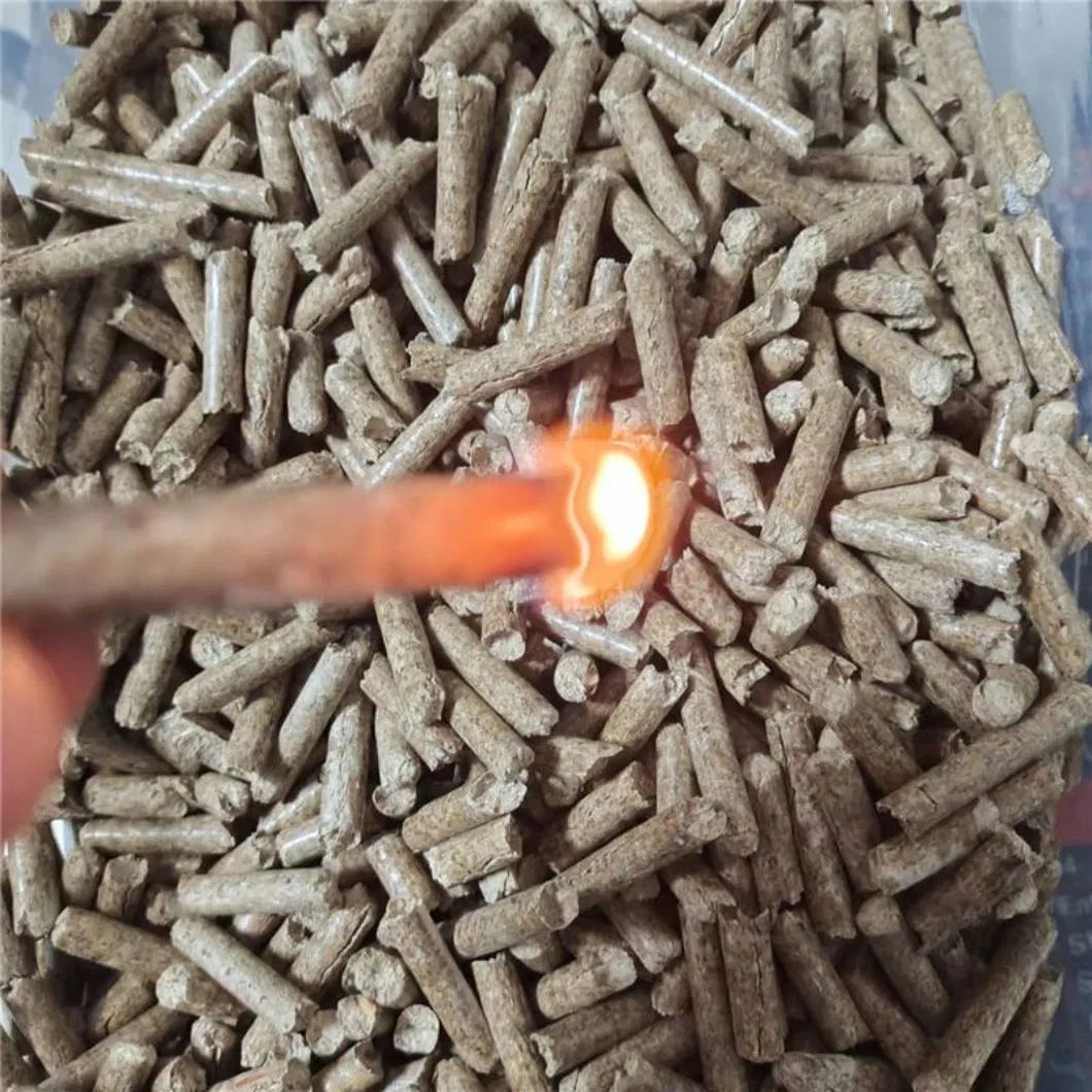 Wholesale/Supplier Compressed Wood Burning High quality/High cost performance  Hardwood Fuel Pellets 6mm for Pool Heater OEM Biomass Wood Pellets