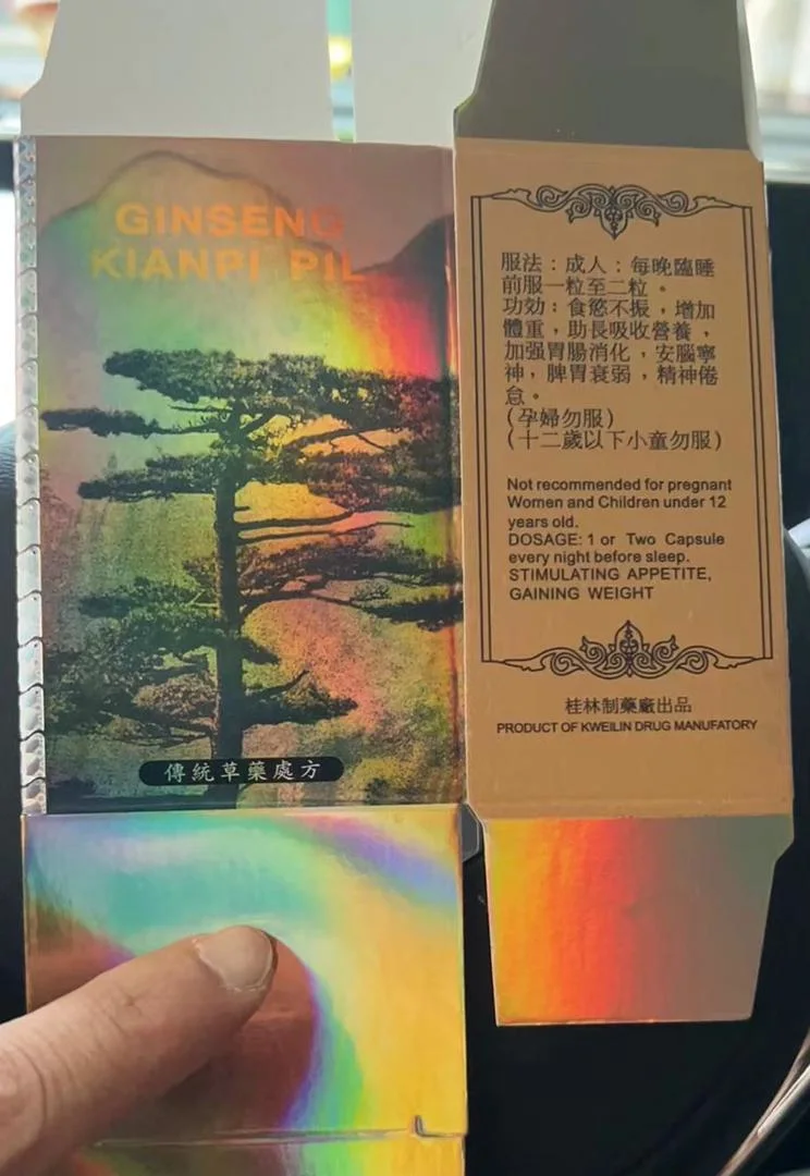 Suplemento para Ganho de Peso 100% Original Ginseng Kianpi Pills