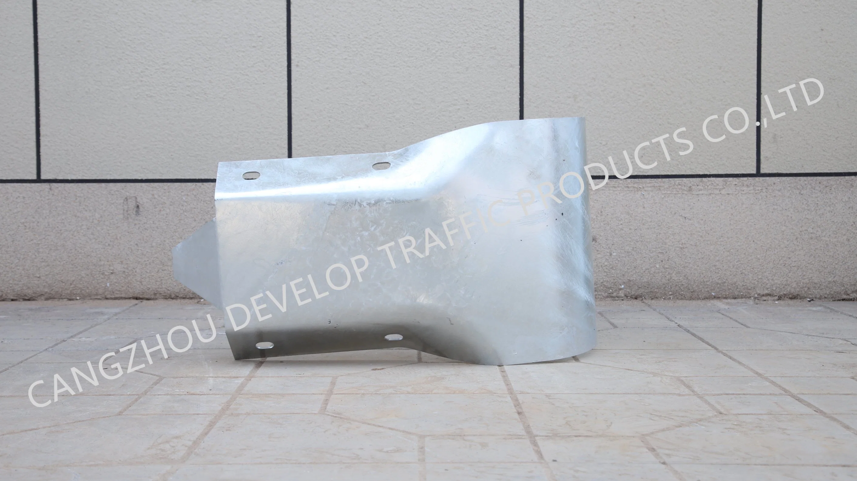 Professional Traffic Safety Hot DIP Galvanized Steel Guard Rail Bullnose End Terminal