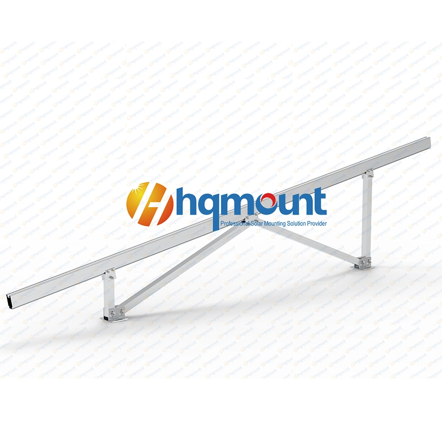 N Types Aluminium Commercial Ground Solar Racking Mounting System