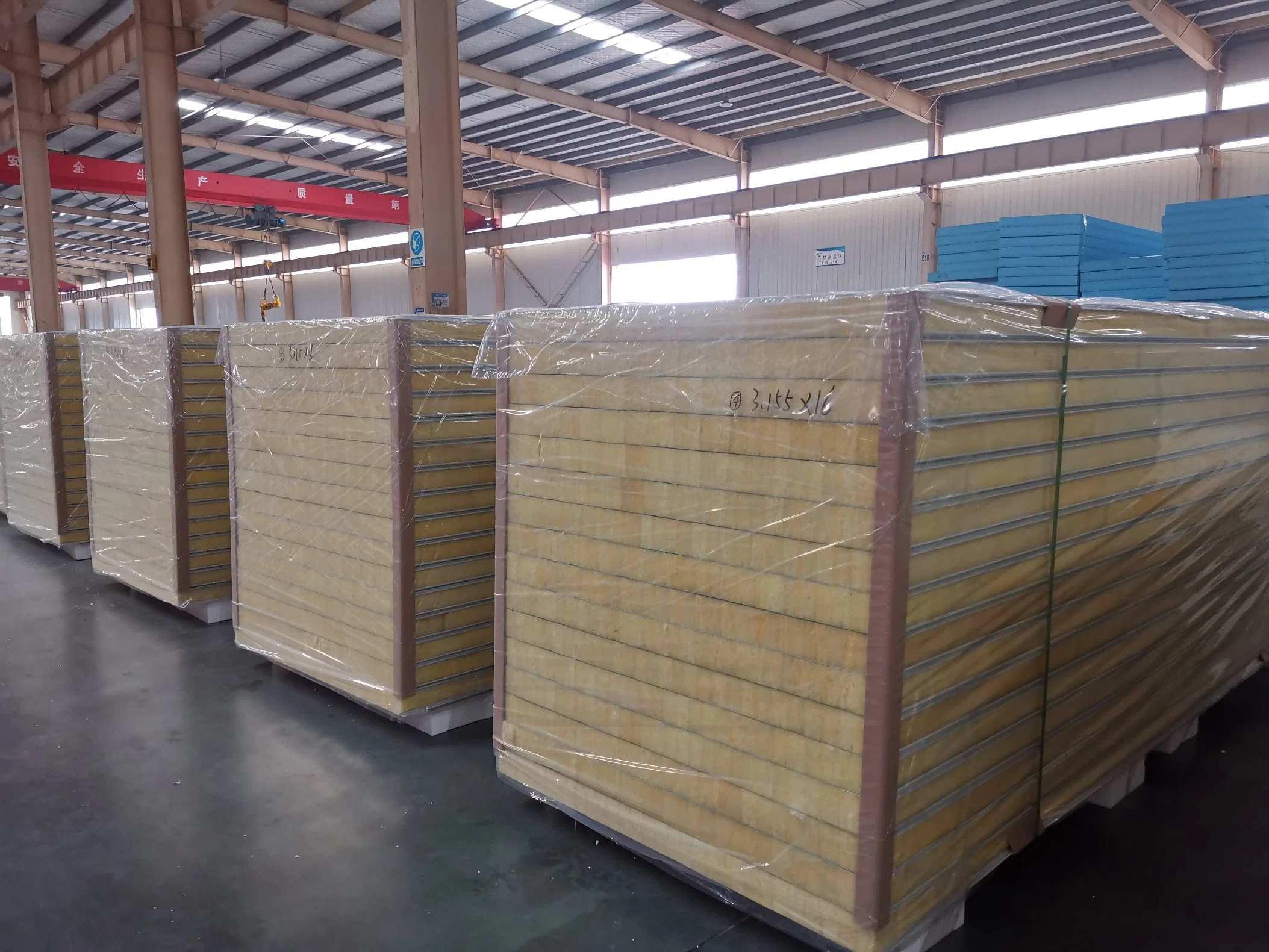 40/50/75/100/125/150mm Australian Z Lock Rockwool Sandwich Oven Panel Factory Direct Sales