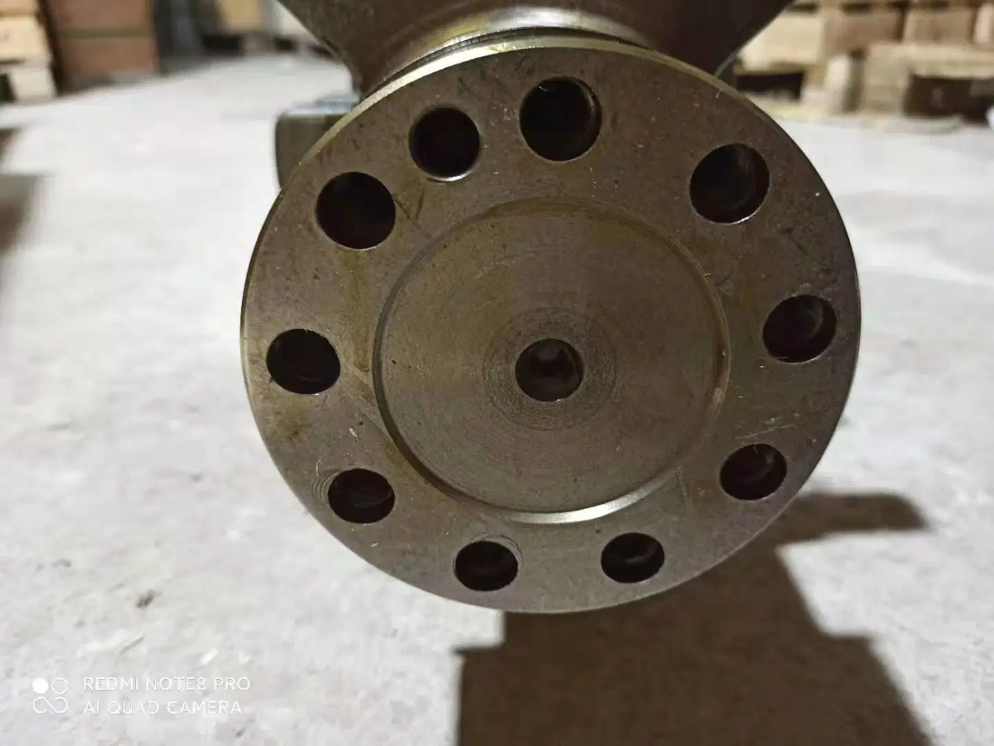 Steel Forged Crank Shaft PE6t Alloy Crankshaft