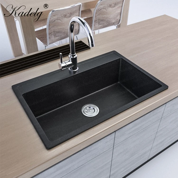 Kadelg New Stylish Nano Single Bowl Marble Sink Handmade Elkay Kitchen Sink