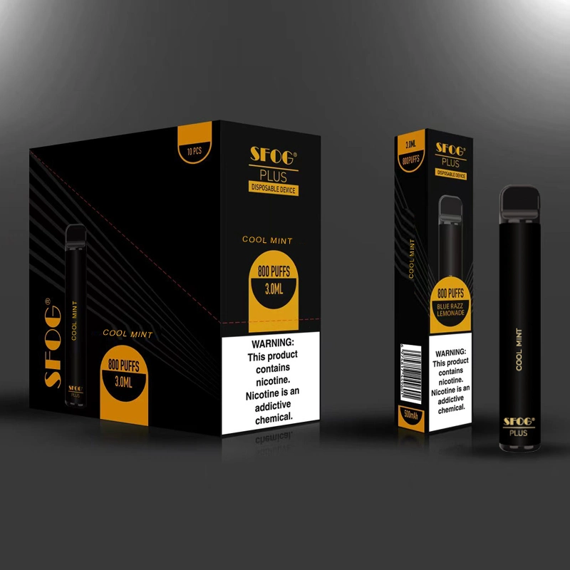 Original Brand Sfog 9000 6000 5000 3000 2500 1000 800 Puffs Elektronische Zigarette Bar Einweg Puff Vape Pen