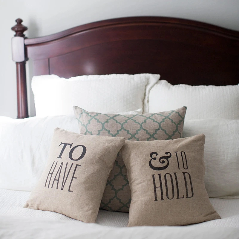 Los cojines cojines Sofa Hotel almohada abarca diseños cojines