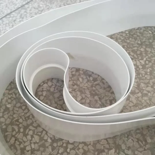 حزام ناقل سيليكون PVC صناعي لمعالجة النسيج