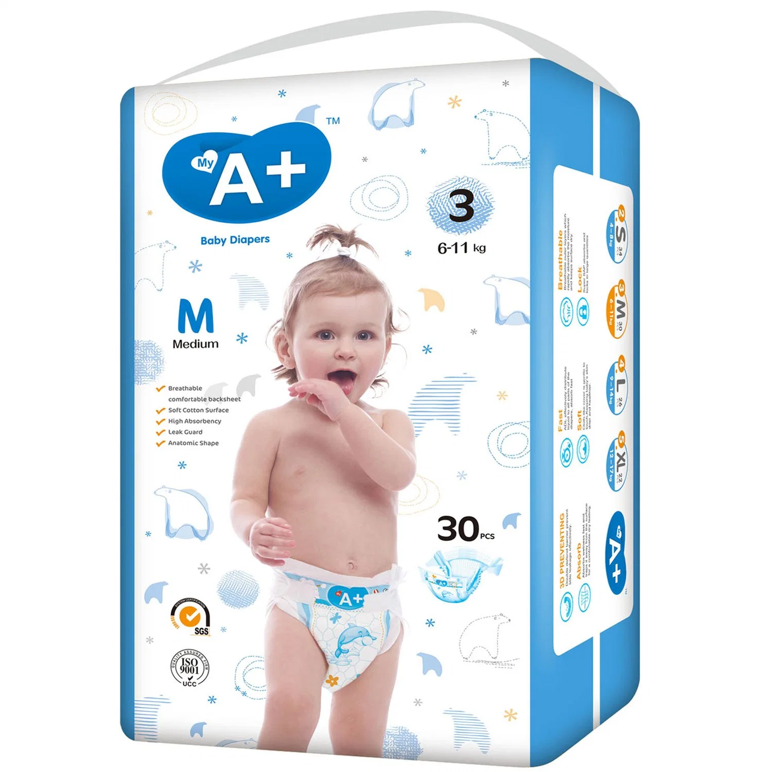 2022 Hot Selling Wholesale Premium Quality Ultra Soft High Absorption Cheap Price Breathable Care Baby Comfortable Diaper Nappy Items Made in China