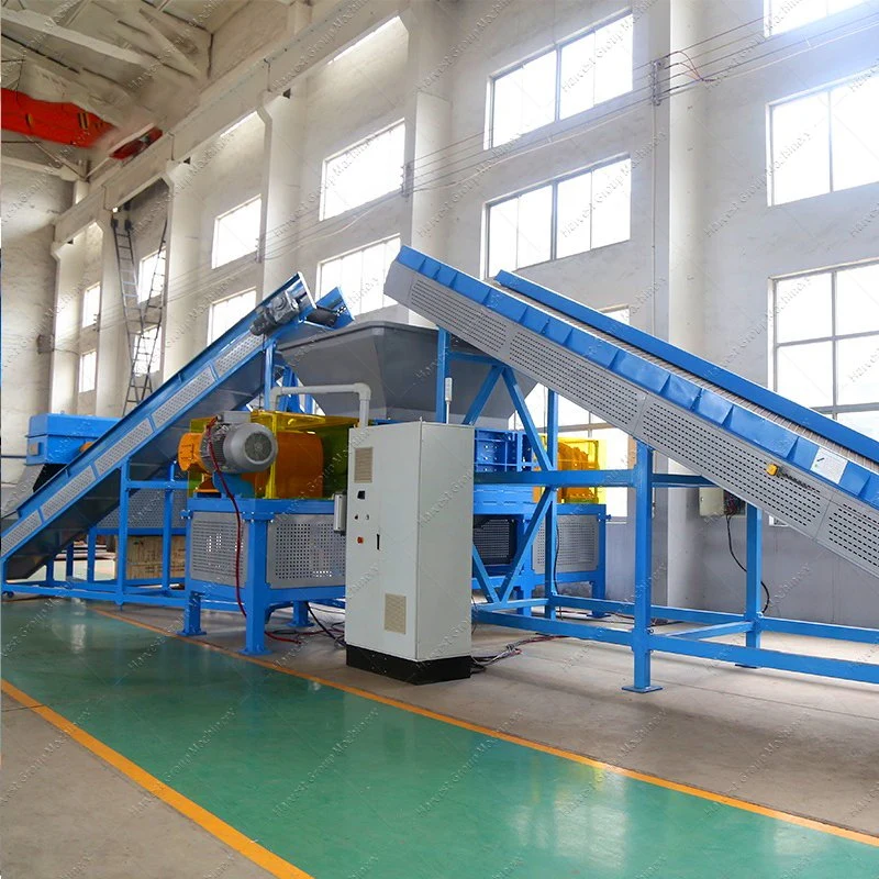 Scrap Tyre Recycling Plant Manufacturer Tyre Recycling Machine Cost Tyre Recycle Machine for Make Different Size Rubber