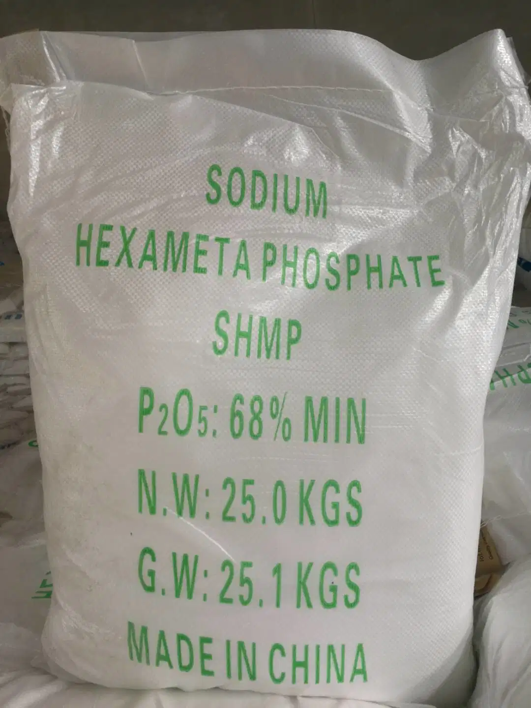 Hexametaphosphate de sodio al 68% de grado de cerámica