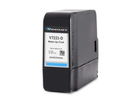 Videojet Compatible Original V7221-D Cleaning Solution Solvent Make up for Inkjet Printer