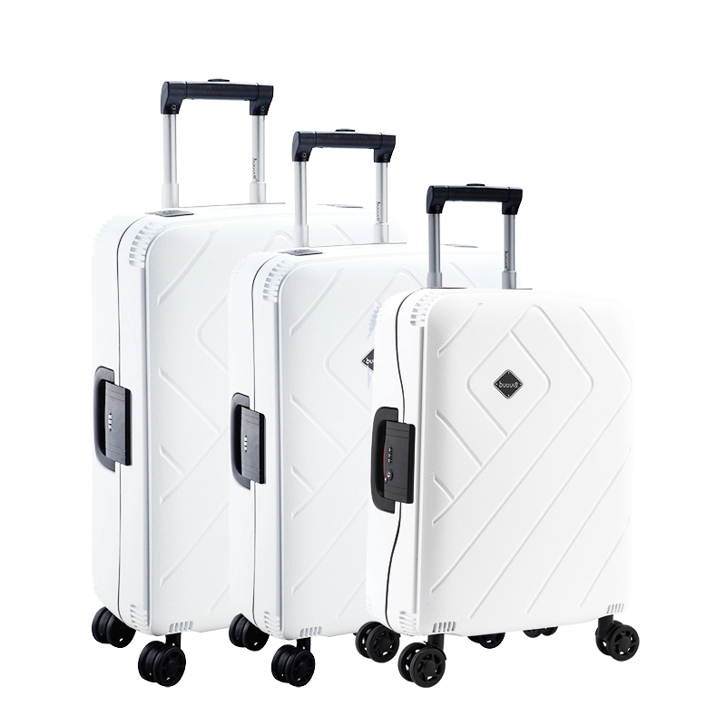 3pcs Lady Rose ensembles de bagages, Hard Shell lumière écologique, commerce de gros Commerce de détail PP valises Trolley codée fournisseur