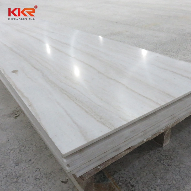 2020 Hot Selling Marble Looking Faux Stone Composite Acrylic Solid Surface Sheet