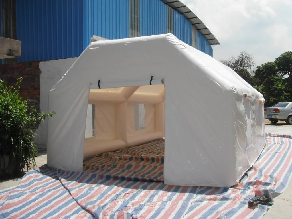 Tragbares medizinisches aufblasbares Relief Zelt für temporäre Krankenhaus
