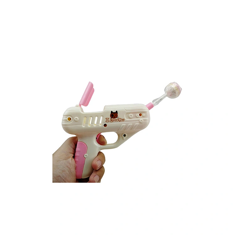 Gift surpresa divertida para crianças, Toy Candy Lollipop Gun