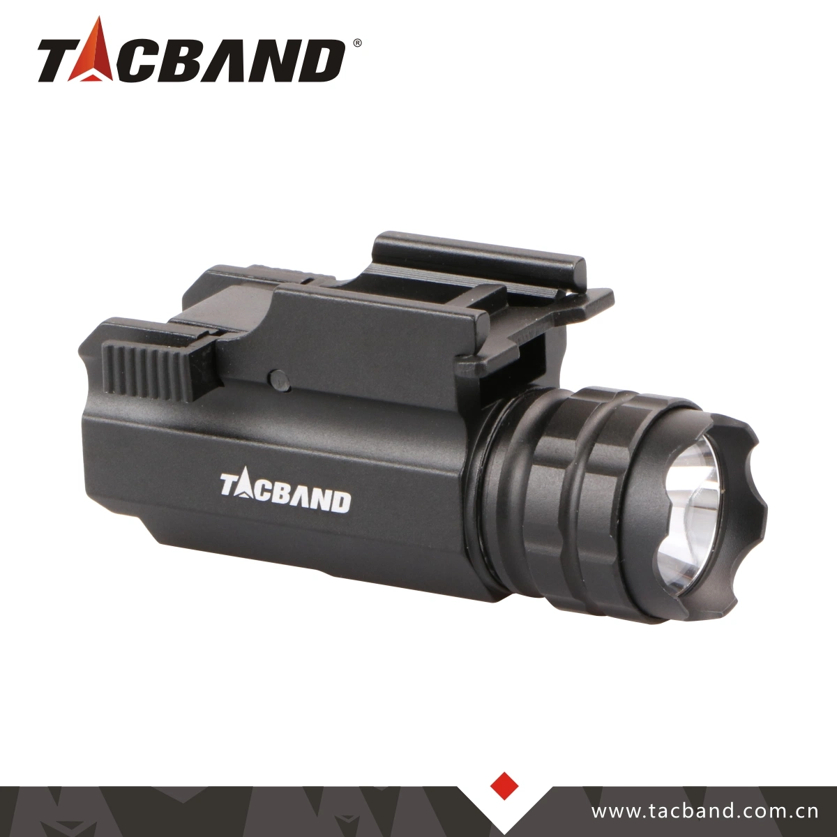 Tacband Compact LED Light 250 Lm Outdoor Weapon Flashlight for Handgun