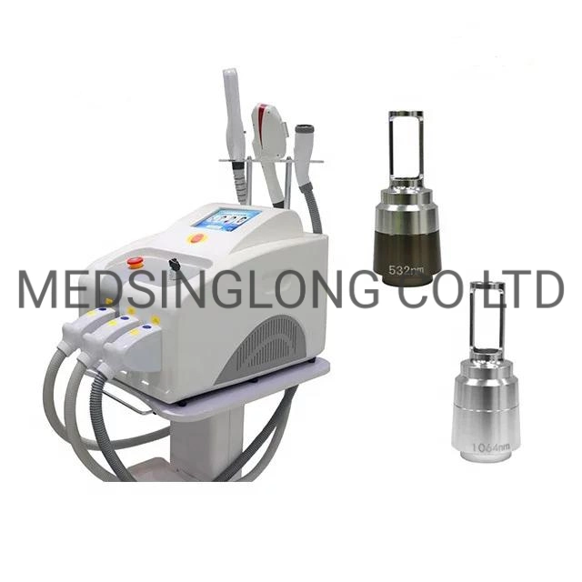 Non-Invasive 3 in 1 Dpl Skin Beauty Machine / Laser Hair Removal RF Instrument Mslcc487