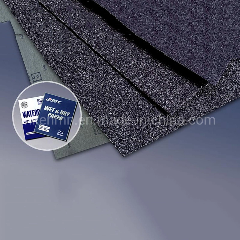 Water Sanding Paper Silicon Carbide for Paints, Mechanical Components