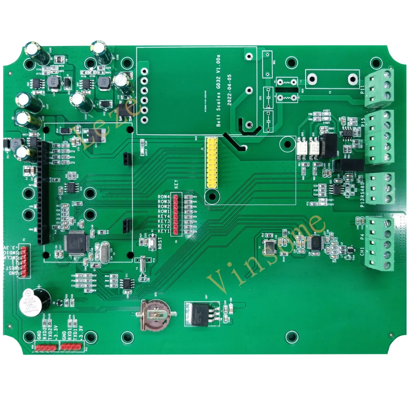 Gd32 V1.00 de soudage CMS de conception PCB Carte de circuit électronique de service à guichet unique