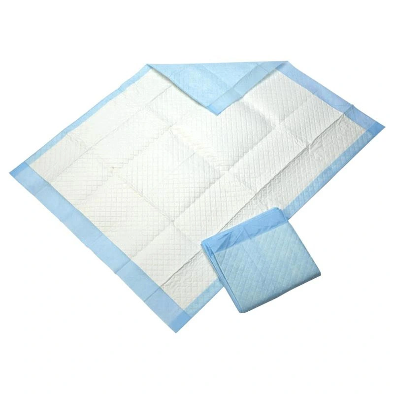 Coton Lourds Sous-tapis Sous-tapis d'hôpital pour Adulte Drap Bleu Jetable