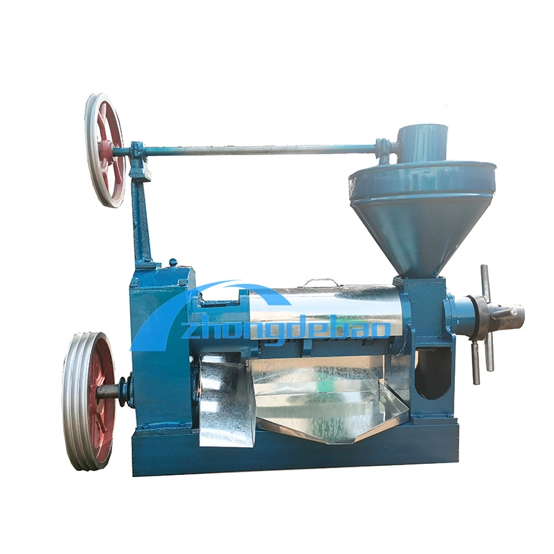 Screw Oil Press Machine Peanut Seed Soybean Seed Coconut Palm Sunflower Oil Extraction Processing Machine