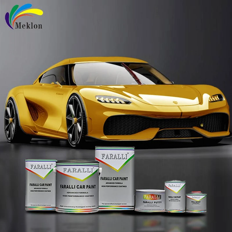 1K Pearl Base Coat Auto Base Car Paints Good Anti-Corrosion Car Refinish Paint