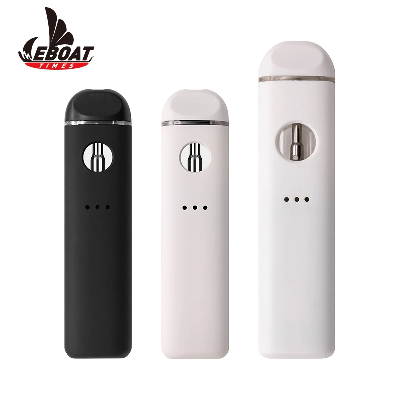 Eboattimes Newest 2ml Cartridge Flat Style Vapes 280mAh Pen Style E-Cigarette