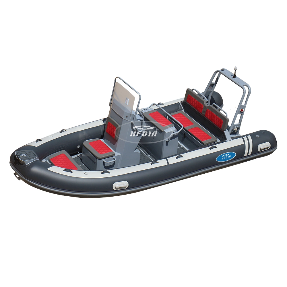 Ripp Boot 5.2 M CE 17FT Hypalon Semi Rigid Aluminum Hull Rowing Boat Ripp Boot 5.2 M with Boots Motor