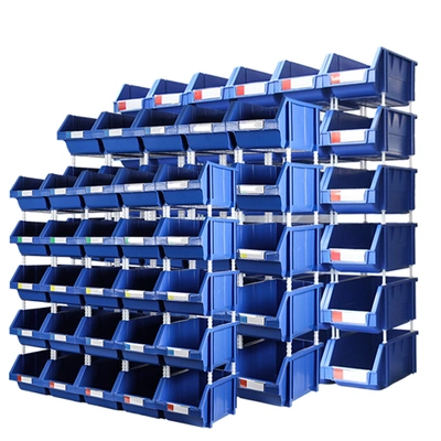 Multi-Function Plastic Files Components Material Workshop Storage Box, Plastic Stacking Boxes