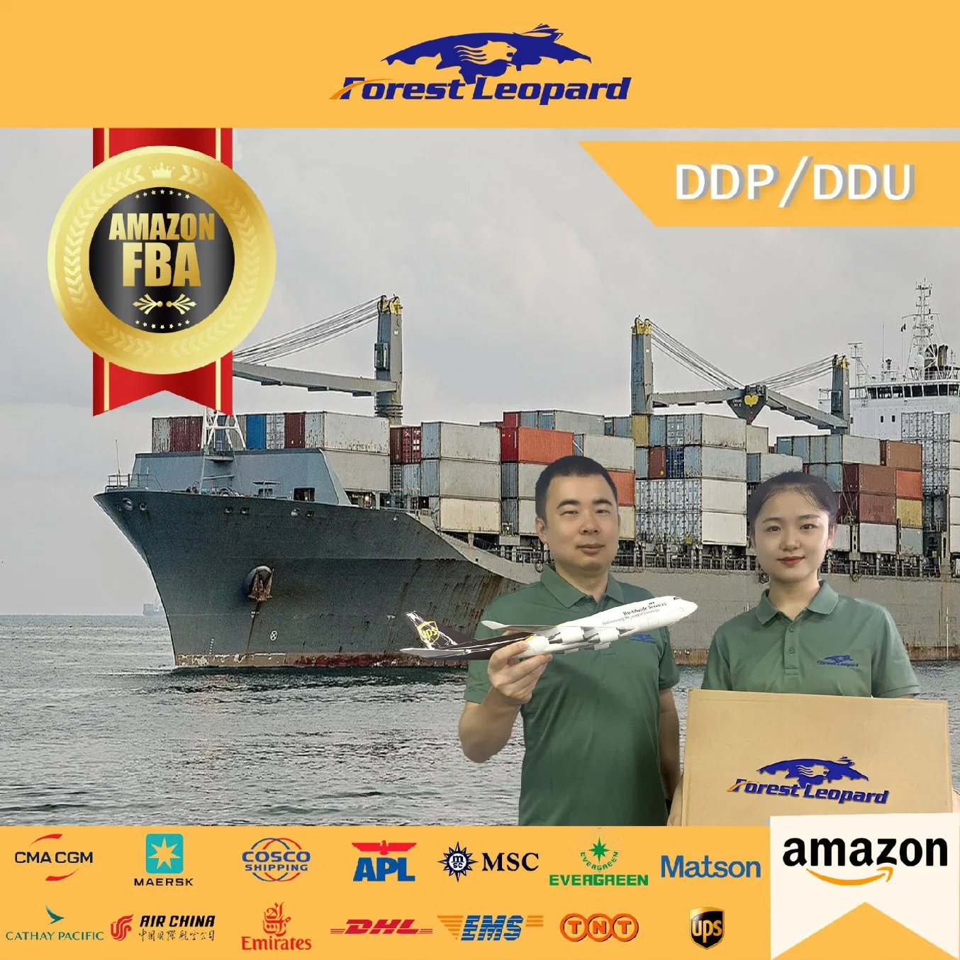 Promotion Cheapest Price Ocean Shipping From China to UK Top 10 Freight Forwarder Logistics Company DDU DDP Fba Amazon Service