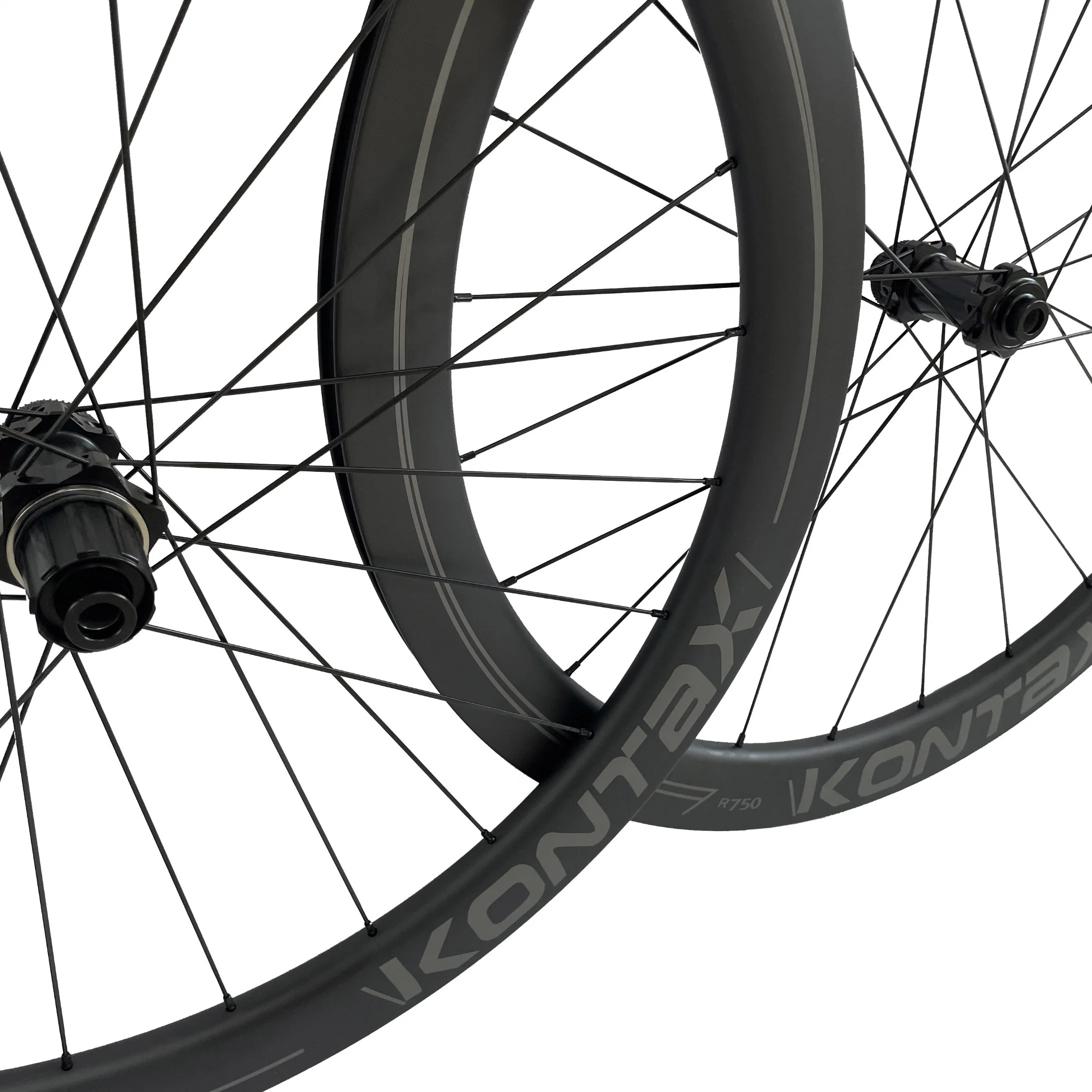 Carbon Clincher Wheelset 700c ruedas para bicicletas de carretera 50mm freno de aro Juego de ruedas de fibra de carbono 24 agujeros