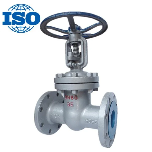 Flange Connection Carbon Steel Materials Manual Gate Valve for Water