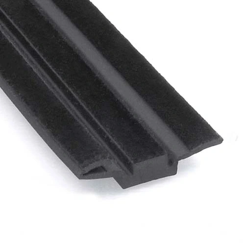 Flocked Coat Glass Run Auto Rubber Sealing Strip