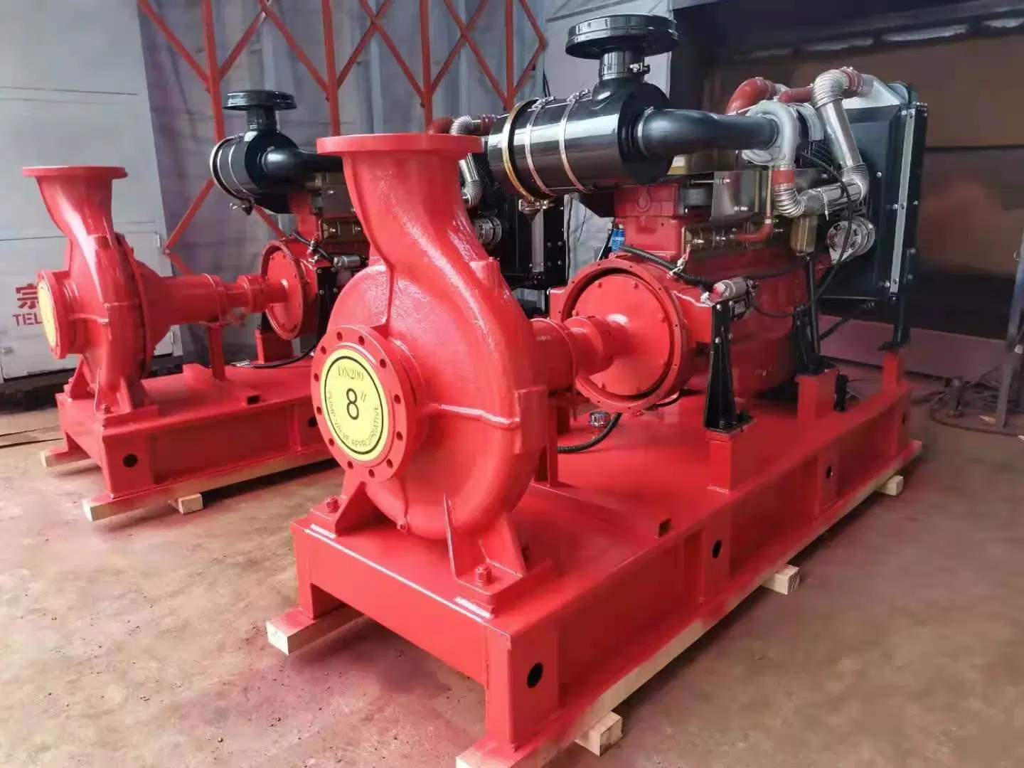 Mehrstufige Dieselpumpe Diesel-Sprinklerpumpe Diesel Dieselaggregat Der Wasserpumpe