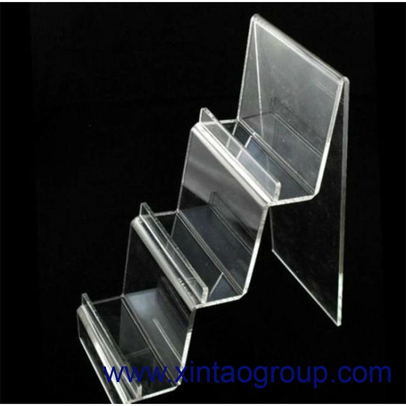 Plexiglass Used in Sunglass Store Frame Holder Stair Shape Acrylic Eyewear Display Stand