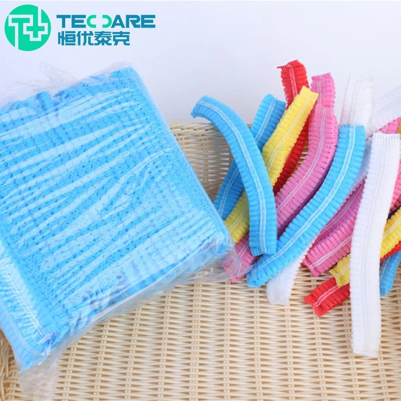 Factory Wholesale/Supplier Medical Supply Cheap Disposable Nurse Non-Woven Caps