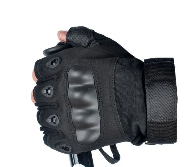 Woven Label, Washing Label, Silk Printing etc Wrist Police Gloves Military Style Tactical