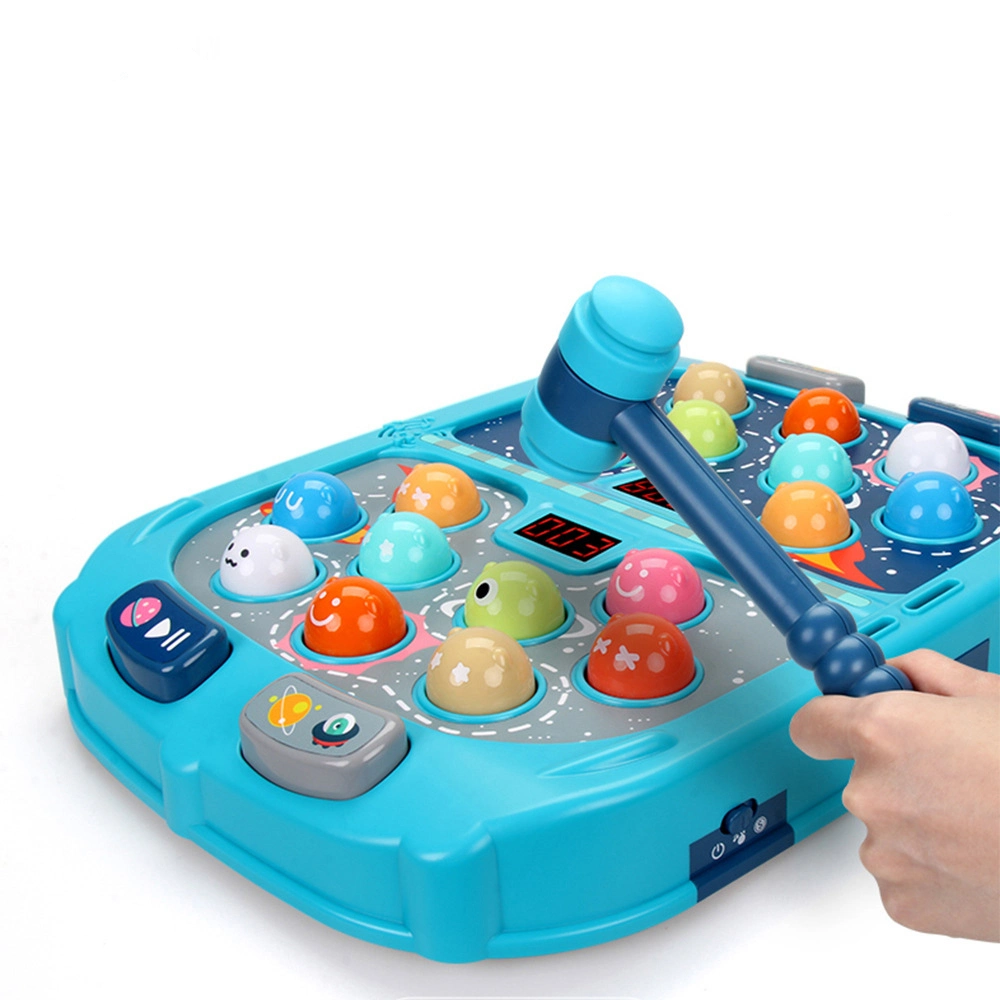 Early Developmental Toy Interactive Punching Mole Game with Sound and Light