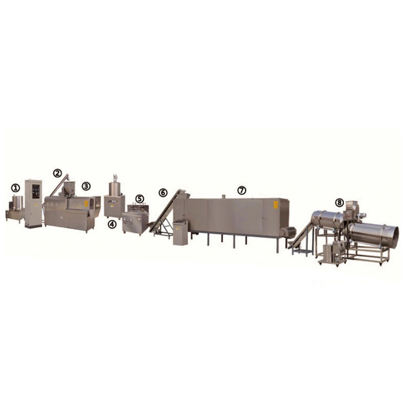 Extruded Corn Grits Cheeto Puff Food Extruder Machine Line