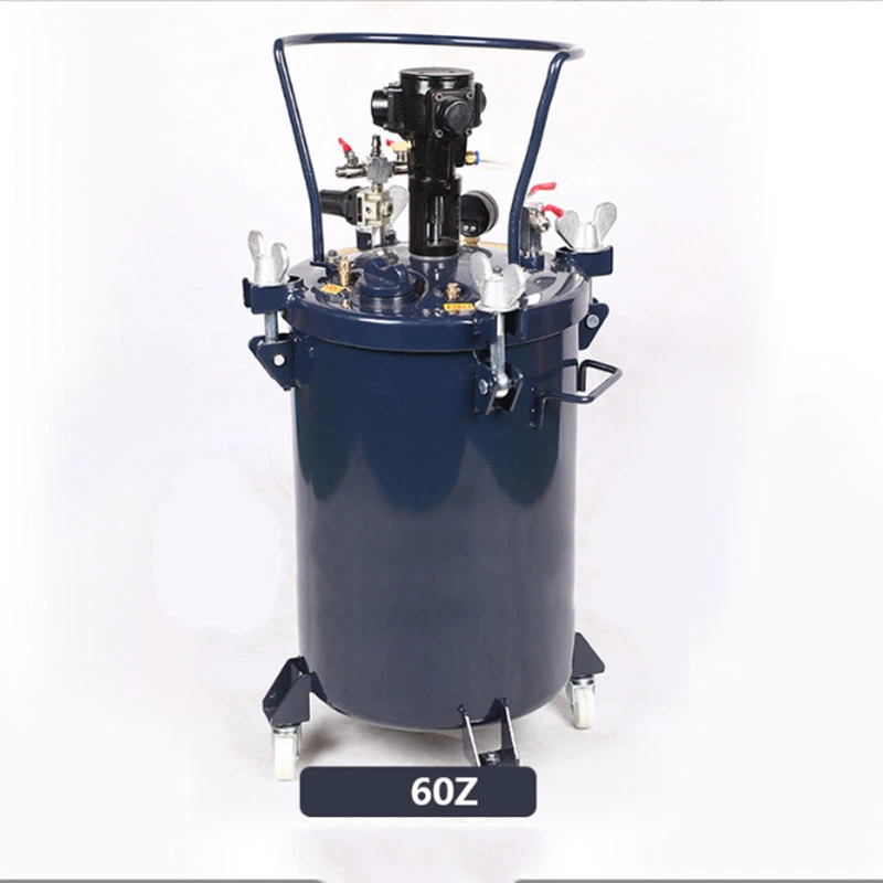 Capacity 60L Auto Mixing Agitated Pneumatic Automatic Spray Painting High Pressure Pot/Tank