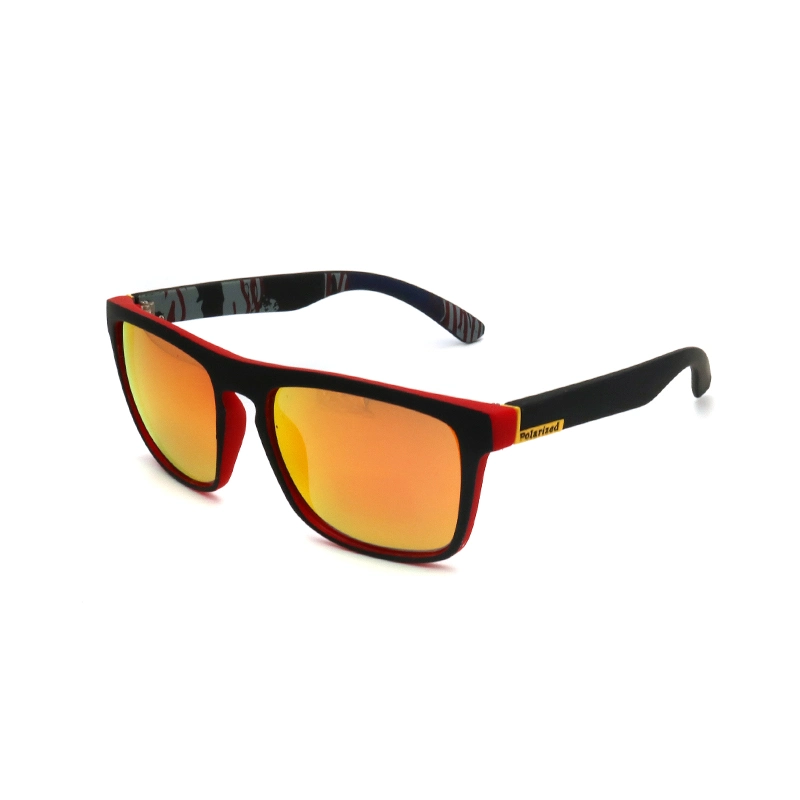 Anti-UV miroir de conduite lunettes de soleil polarisées Cyclisme Sport hommes lunettes de soleil polarisées