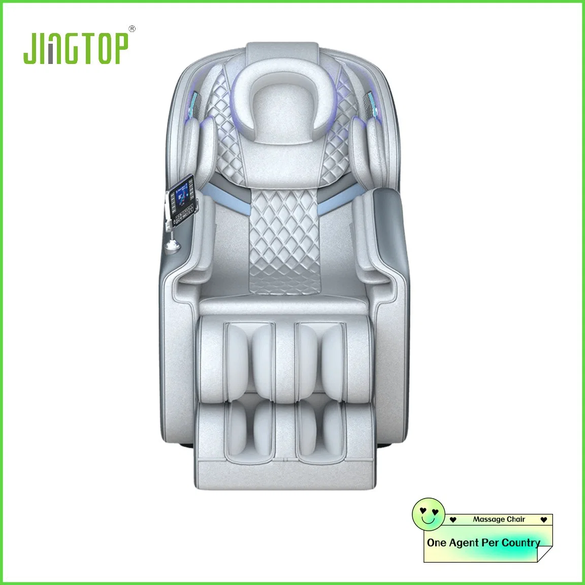 Jingtop Exclusive Agent Customer Logo Thai Stretch Musical Function Recliner Massage Chair